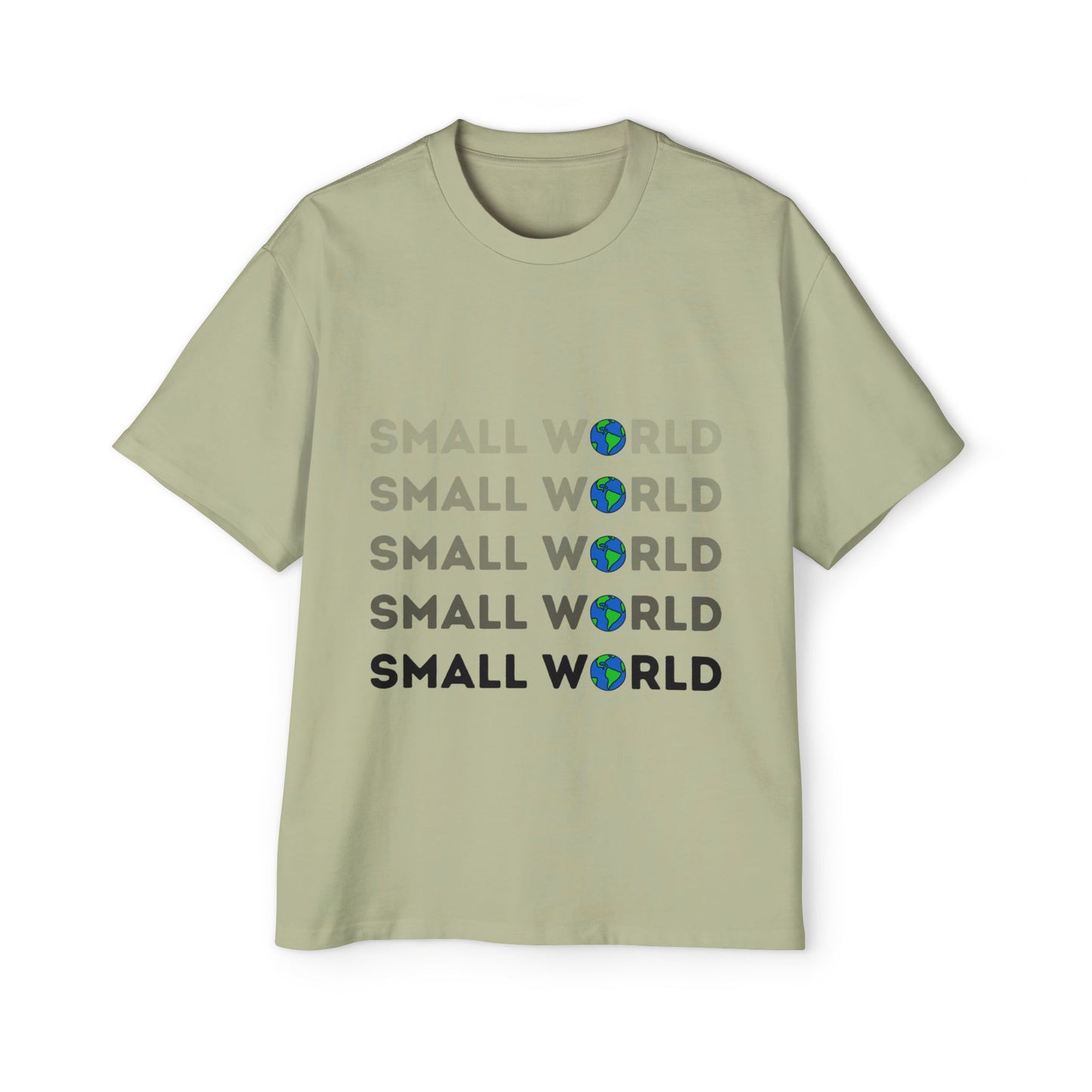 Small World Oversized Tee