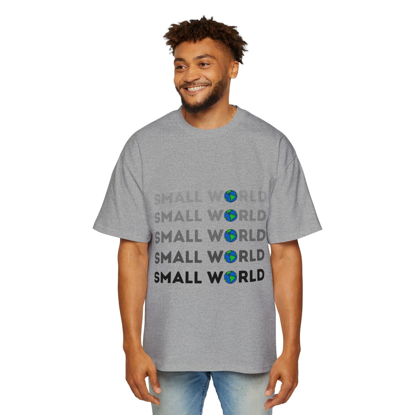 Small World Oversized Tee