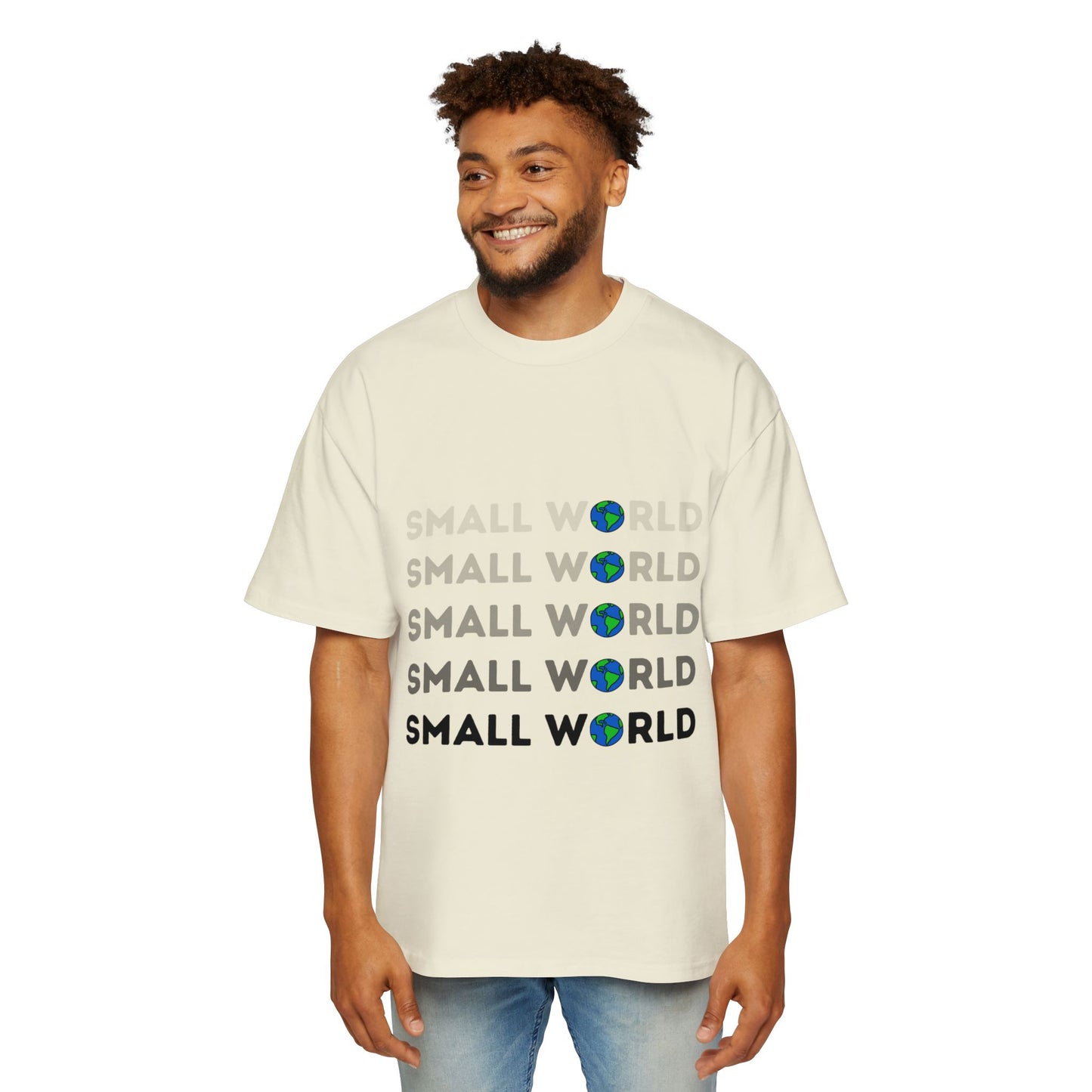 Small World Oversized Tee