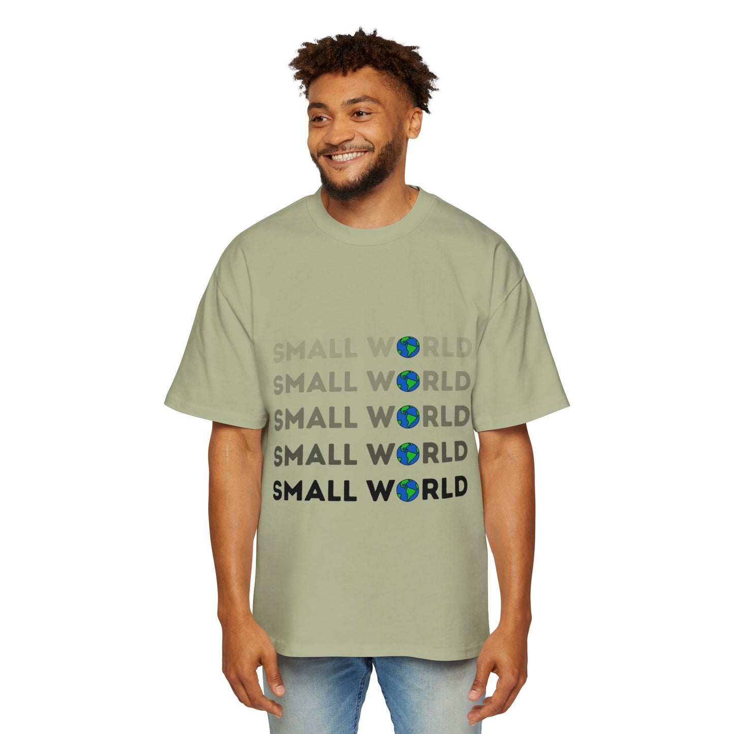 Small World Oversized Tee